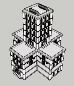 Adeptus Titanicus Building No. 25 - Intact