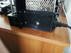 Anet A8 Power supply cover with toggle switch (2 parts)