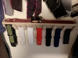 Apple Watch Band Organizer and Shelf
