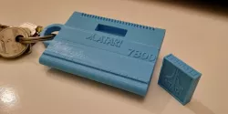 ATARI 7800 KEYCHAIN