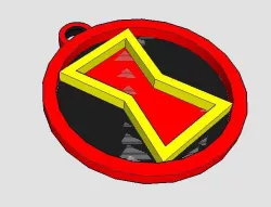BlackWidow Keyring
