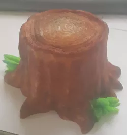 Bottom part of the Tree with Forest Friends