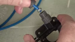 Bowden tube coupling