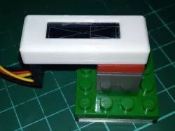 CASE OLED 128X32 0.91" LEGO and Troyka Module