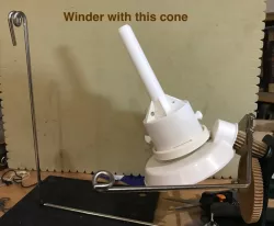 Cone for Yarn Winder, small skeins