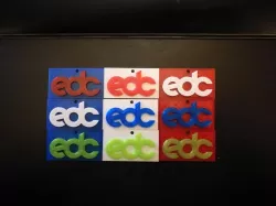 EDC Keychain (Electric Daisy Carnival)
