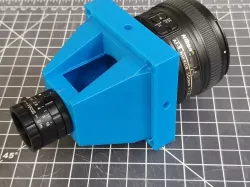 F-mount/C-mount lens coupler / telescope / beam expander