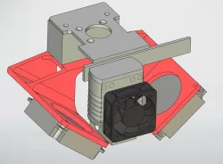 fan bracket for UNI 3D
