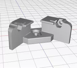 Glass Bed Vise for FlashForge Creator Pro