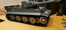 HL 3818 Tiger 1 late style steel roadwheels
