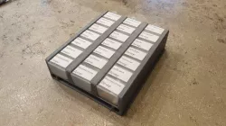 Holder for pill boxes
