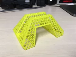 Hollow Beehive Macbook Stand