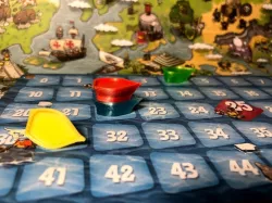 Imperial Settlers: Empires of the North score board token ships