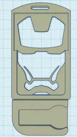 Iron Man Badge Holder