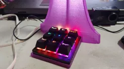 Lav Mic Custom Keypad Stand