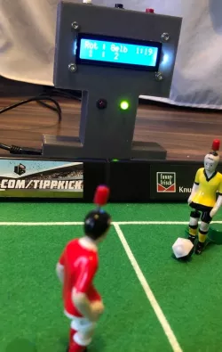 LCD-Scoreboard for Tipp-Kick, Kicker or similar games