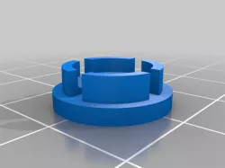 Little cap for plugging kickstand hole