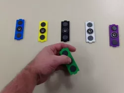 Magnetic Fidget Spinner: Reading shop drawings, 3D modeling & printing
