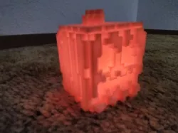 Minecraft Pumkin Tea Light