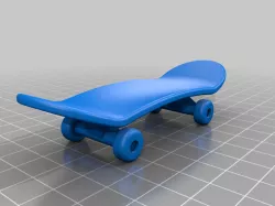 Mini Skate Board (Actually rolls)