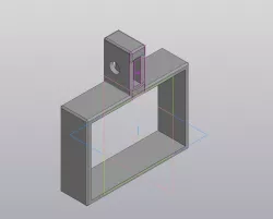 mount Digital indicator for Creativity ELF CoreXY 3D printer