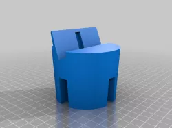 My Customized Cup holder phone dock2