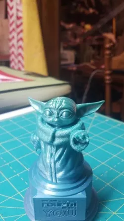my little yoda trophy