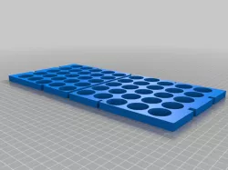 Nerf Ammo Box Insert (For Spring Thunder Shells)