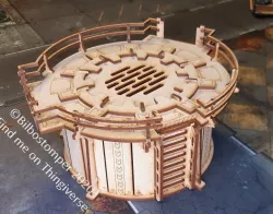 Nordgrim Rotunda #2 for 3mm laser cut MDF