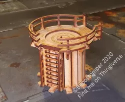 Nordgrim Rotunda #3 for 3mm laser cut MDF