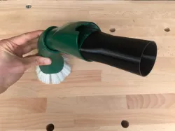 Parametric Vorwerk Kobold 131 VAC pipe adapter [with Fusion 360 source]