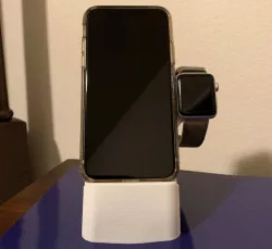Phone Stand with Apple Watch Dock