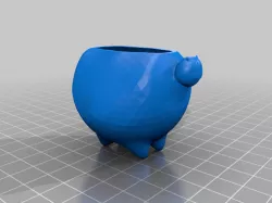 Pig Pencil Holder READ DESCRIPTION