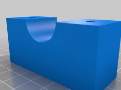 Pipe hanger for 1/2 inch Schedule 40 pipe