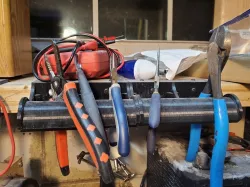 Pliers Rack for Lumber Workbench