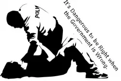 Police stencil