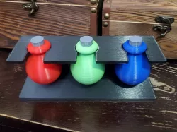 Potion Bottle and display stand