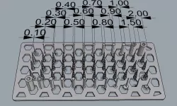 Printer Test 0.1mm-1mm