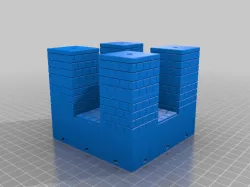 Pyramid Cubes - Temple Top