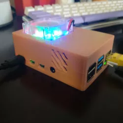 Raspberry PI 4B Low Profile Ice Tower Case