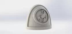 Red Scorpions shoulderpad Warhammer 40k 