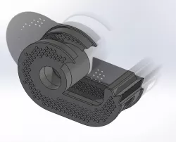 Refillable Tape Dispenser