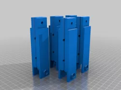 Remix: HTC Vive Gun Stock (12mm magnets, adjustable, easy print)