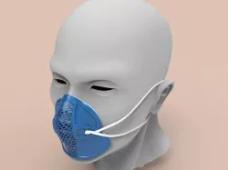 Reusable Facial Mask Respirator Frame Cover
