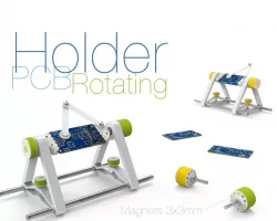 Rotating PCB Holder