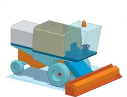 Sandmann E512 harvester TV edition 