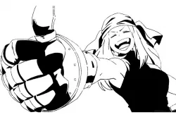 Smile Hero stencil