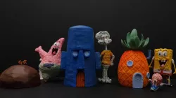 squrdword, patrick star house