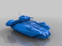 Star Wars Legion scale T2-B Repulsor Tank