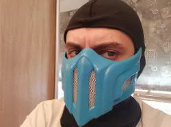 Sub Zero Mortal Kombat 11 mask (Emeny of Shirai Ryu)
